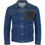 Munkakabát JEANS STRETCH BLUE