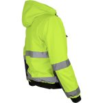 Téli fényvisszaverő munkakabát WARDI HIVIS 2in1