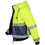 Téli fényvisszaverő munkakabát WARDI HIVIS 2in1