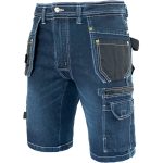 Munka farmer rövidnadrág JEANS WORK BLUE
