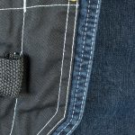 Munka farmer rövidnadrág JEANS WORK BLUE