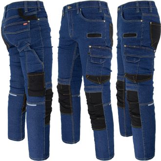 Stretch munkafarmer JEANS STRETCH BLUE