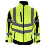 Fényvisszaverő softshell munkakabát 2 in 1 MALMO
