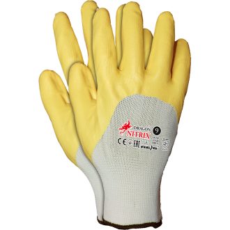 Nitril kesztyű NITRENI YELLOW