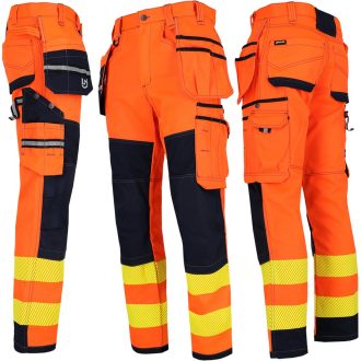 Fényvisszaverő dungarees GONNER ORANGE
