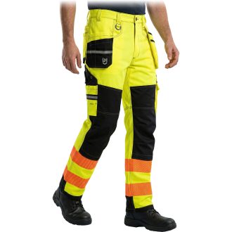 Fényvisszaverő dungarees GONNER YELLOW